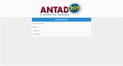 Desktop Screenshot of antad.biz